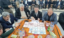 Van'da  Aşiret düğününde damada milyonlarca para takıldı