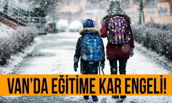 Van'da eğitime kar engeli! 4 İlçede okullar tatil... İşte o İlçeler...