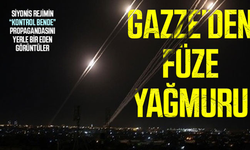 Gazze'den füze yağmuru devam ediyor