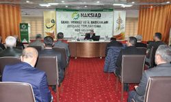 HAKSİAD il başkanları toplantısı yapıldı