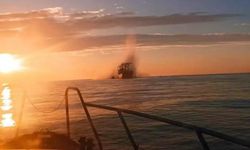 Yük gemisi Karadeniz'de mayın çarptı! 2 yaralı