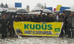 Gazze'de yapılan soykırıma Muş'tan tepki
