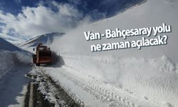 Van - Bahçesaray yolu ne zaman ulaşıma açılacak?