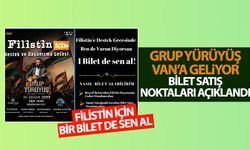 Van'da düzenlenecek 'Filistin Dayanışma Gecesi'nin bilet satış noktaları belirlendi