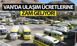 Van'da ulaşım ücretlerine zam yolda!