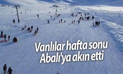 Vanlılar hafta sonu Abalı'ya akın etti