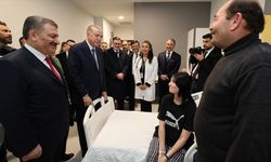 Cumhurbaşkanı Erdoğan, tedavi gören çocukları ziyaret etti