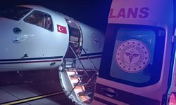 3 aylık bebek ambulans uçakla Van'dan Ankara'ya sevk edildi