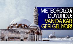 Meteoroloji duyurdu: Van’da kar geri geliyor!