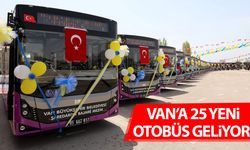 Van’a 25 yeni otobüs geliyor!