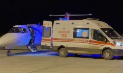 Kars'ta prematüre bebek ambulans uçakla Van'a sevk edildi