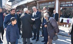 Bitlis Belediye Başkan adayı Karakaya'dan esnaf ziyareti