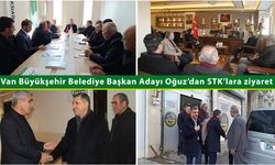 Van Büyükşehir Belediye Başkan Adayı Oğuz’dan STK’lara ziyaret