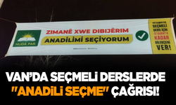 Van’da seçmeli derslerde "anadili seçme" çağrısı!