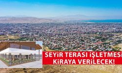 Van Seyir Terası işletmesi kiraya verilecek!