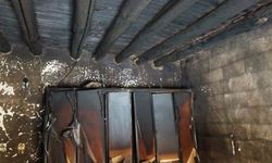 Van’da evleri yanan engelli aileye yardım eli uzandı