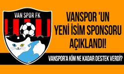 Vanspor 'un yeni isim sponsoru açıklandı!