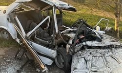 Ağaca çarpan otomobildeki anne ile oğlu öldü