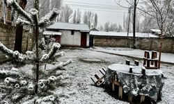 Ağrı’da kış manzarası göz kamaştırıyor