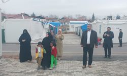HÜDA PAR Belediye Başkan Adayı Arslan, esnaf ziyaretlerinde bulundu