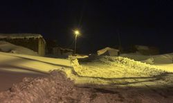 Kar nedeniyle 58 köy yolu kapandı, 15 araç kurtarıldı