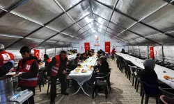Kızılay, Hakkari'de 400 kişilik iftar çadırı kurdu