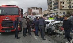 Malatya'da zincirleme kaza sonucu 5 kişi yaralandı