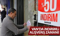 Van’da indirimli alışveriş zamanı!