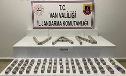 Van'da çok sayıda uyuşturucu hap ve eroin ele geçirildi