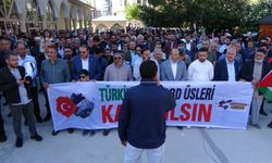 Van’da Refah'taki katliam protesto edildi