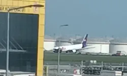 İstanbul Havalimanında kargo uçağı gövdesi üzerine iniş yaptı