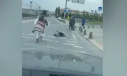 Gaziosmanpaşa'da motosikletli, yaya geçidinde çocuğa çarpıp kaçtı