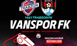 1461 Trabzon – Vanspor maçının hakemi belli oldu