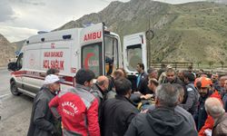 Hakkari-Van yolunda dereye düşen araçta 2 kişi yaralandı