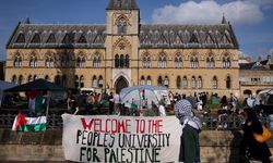 Oxford Üniversitesi'ndeki Filistin'e destek eylemi 5. gününde!