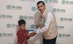 Tarsus'ta küçük bir çocuk kumbarasında biriktirdiği paraları Gazze'ye bağışladı