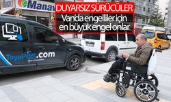 Van’da engelli rampasına park eden araç sürücüsü tepki çekti!