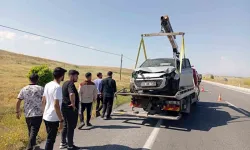 Van'da otomobil takla attı: 1 yaralı