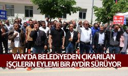 Van’da belediyeden çıkarılan işçilerin eylemi bir aydır devam ediyor