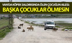 Van'da köpek saldırısında ölen çocuğun ailesi: Başka çocuklar ölmesin