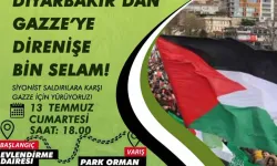 Diyarbakır İslami STK, "Gazze İçin Yürüyoruz" etkinliği düzenleyecek!