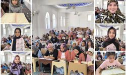 Kur'an kursuna gelen kız çocukları: Camiyi ve Kur'an kursunu çok seviyoruz