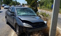 Malatya'da iki otomobil çarpıştı, 3 kişi yaralandı