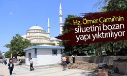 Van’da caminin siluetini bozan yapı kaldırılıyor