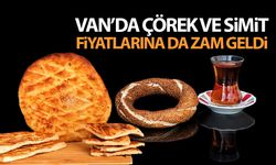 Van çöreği ve simit fiyatları da zamlandı: İşte zamlı fiyat listesi…