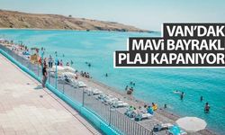 Van’daki mavi bayraklı plaj kapanıyor!