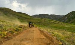 Van'da yayla yollarında çalışma yapılıyor