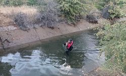 Malatya'da sulama kanalına giren kişi boğuldu