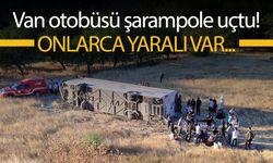 Van otobüsü şarampole uçtu! Onlarca yaralı var...