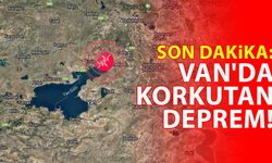 Son dakika: Van'da korkutan deprem!